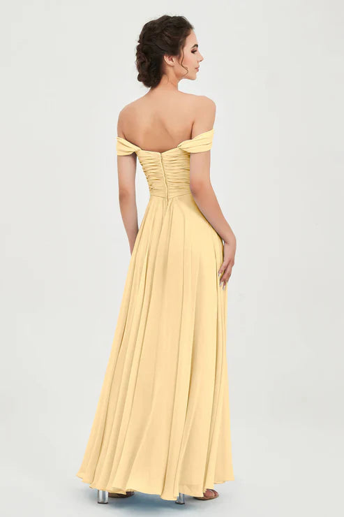 Abito Maxi Donna Spalle Scoperte Stile Sofisticato