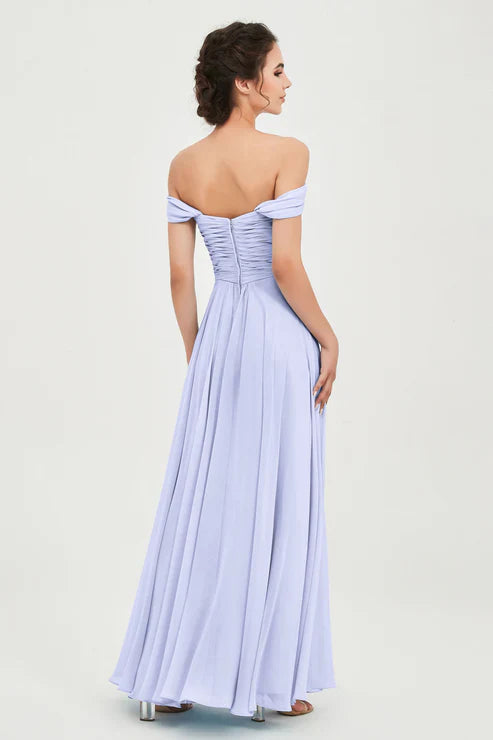 Abito Maxi Donna Spalle Scoperte Stile Sofisticato