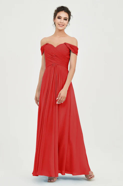 Abito Maxi Donna Spalle Scoperte Stile Sofisticato