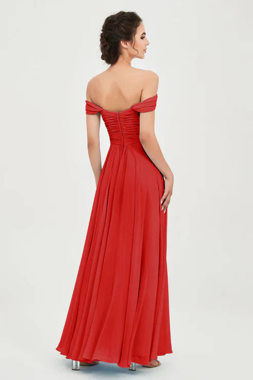 Abito Maxi Donna Spalle Scoperte Stile Sofisticato