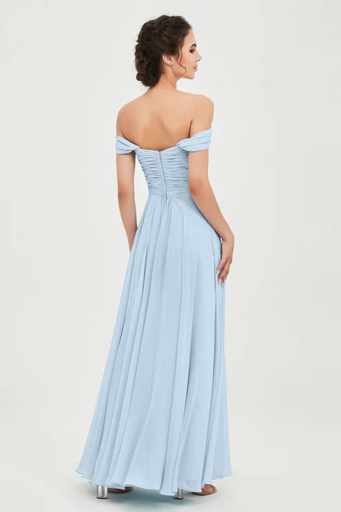 Abito Maxi Donna Spalle Scoperte Stile Sofisticato