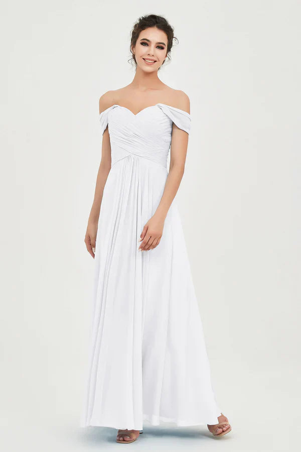Abito Maxi Donna Spalle Scoperte Stile Sofisticato