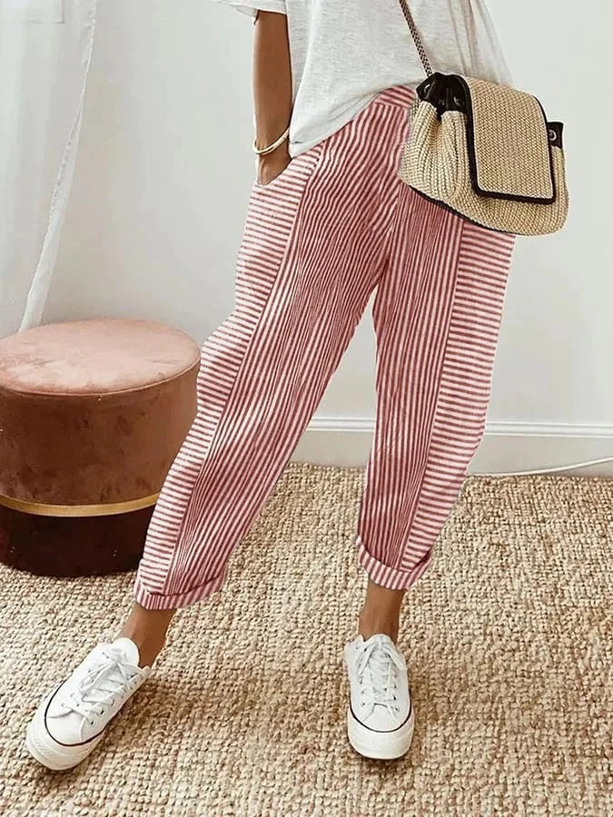 Amynelle | Leggeri e Versatili Pantaloni Casual 1