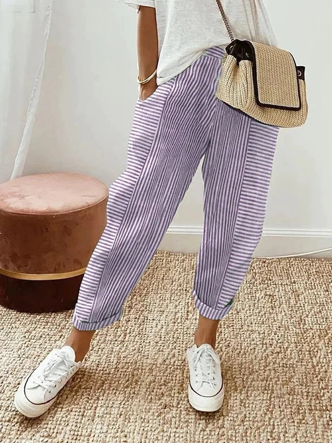 Amynelle | Leggeri e Versatili Pantaloni Casual 2