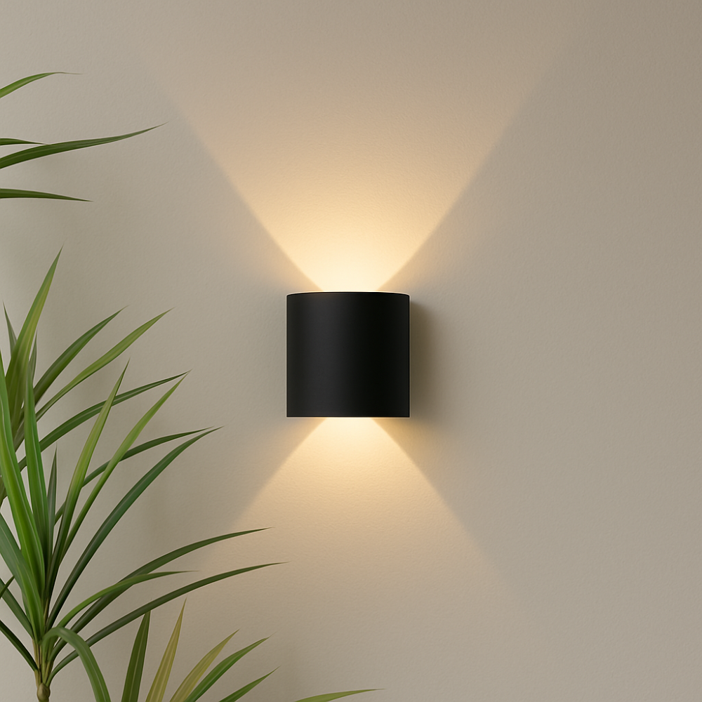 Applique LED Unisex Design Minimalista Interni ed Esterni - Vesarelli