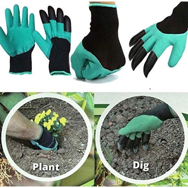 Artiglio da giardinaggio - Guanti da scavo, giardinaggio, immersione, protezione del lavoro, zampe con artiglio da 4/8 2