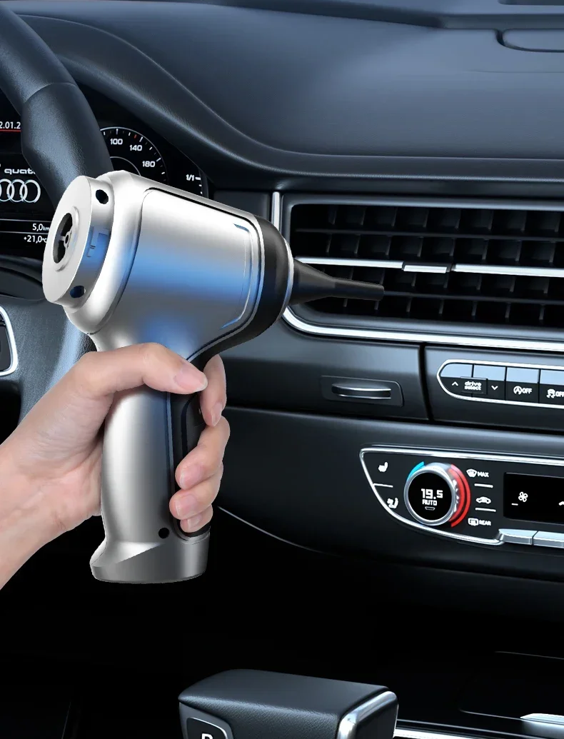 Aspirapolvere Senza Fili Potente per Auto e Casa – 95000Pa, Leggero e Multifunzionale 1