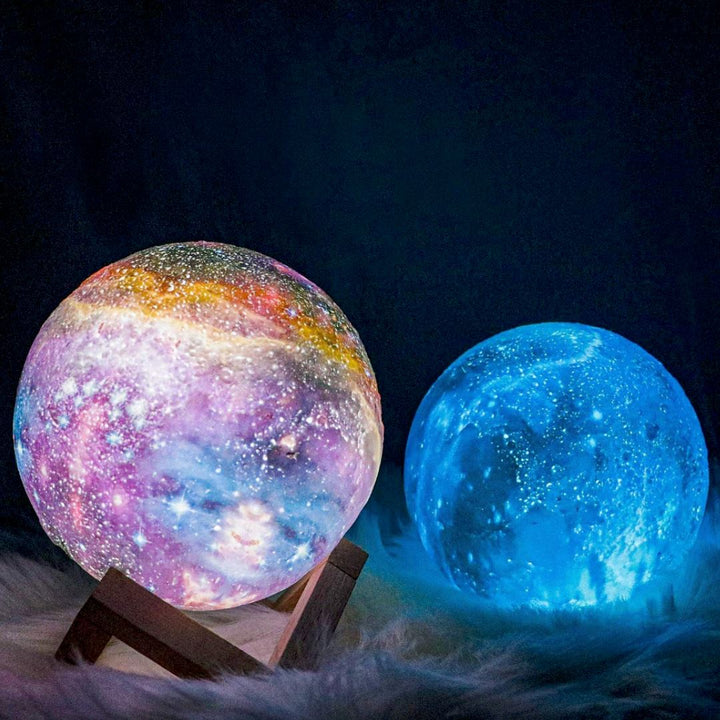 Lampada Luna 3D Senza Fili Decorativa - Vesarelli
