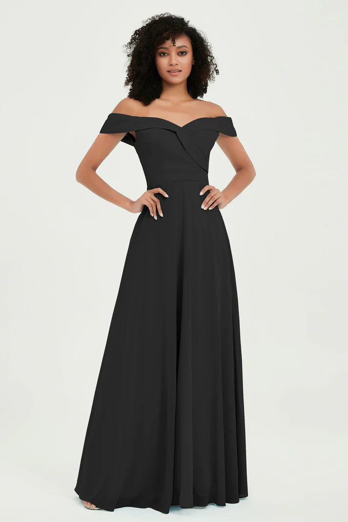 Abito Cerimonia Donna Spalle Scoperte Elegante