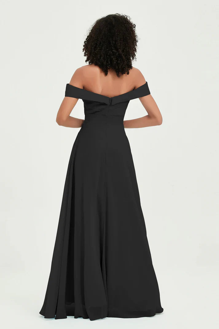 Abito Cerimonia Donna Spalle Scoperte Elegante