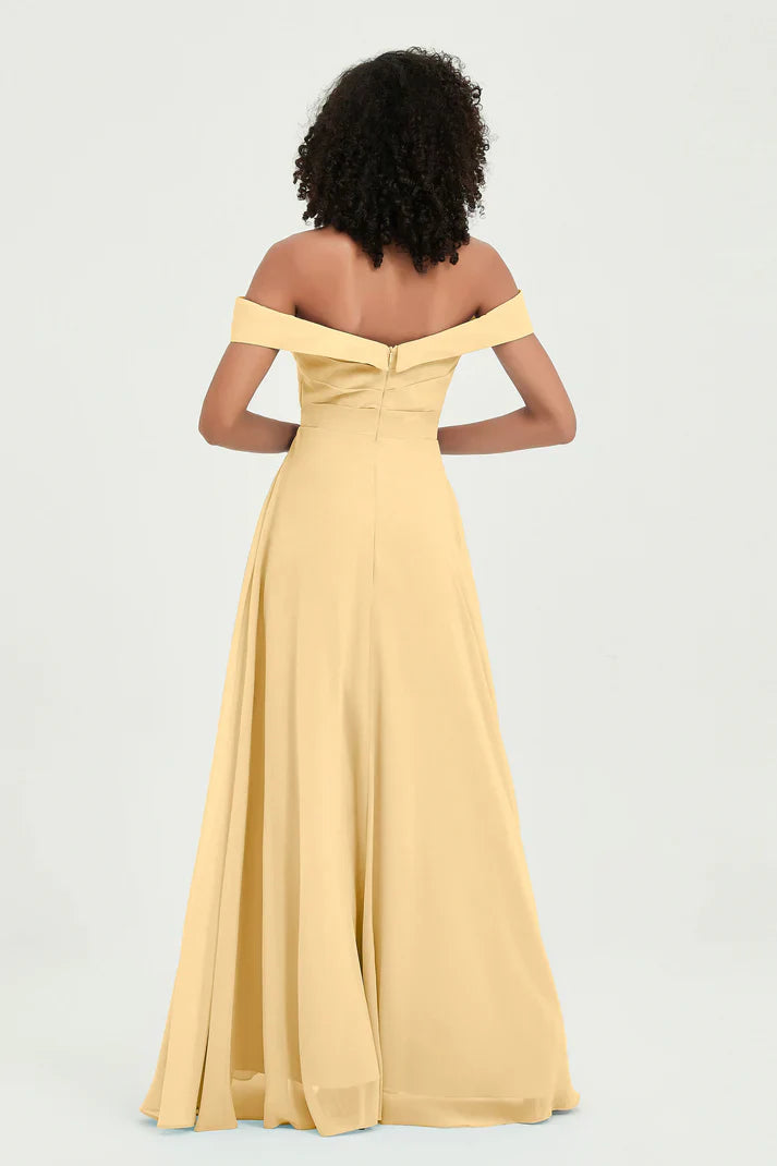 Abito Cerimonia Donna Spalle Scoperte Elegante