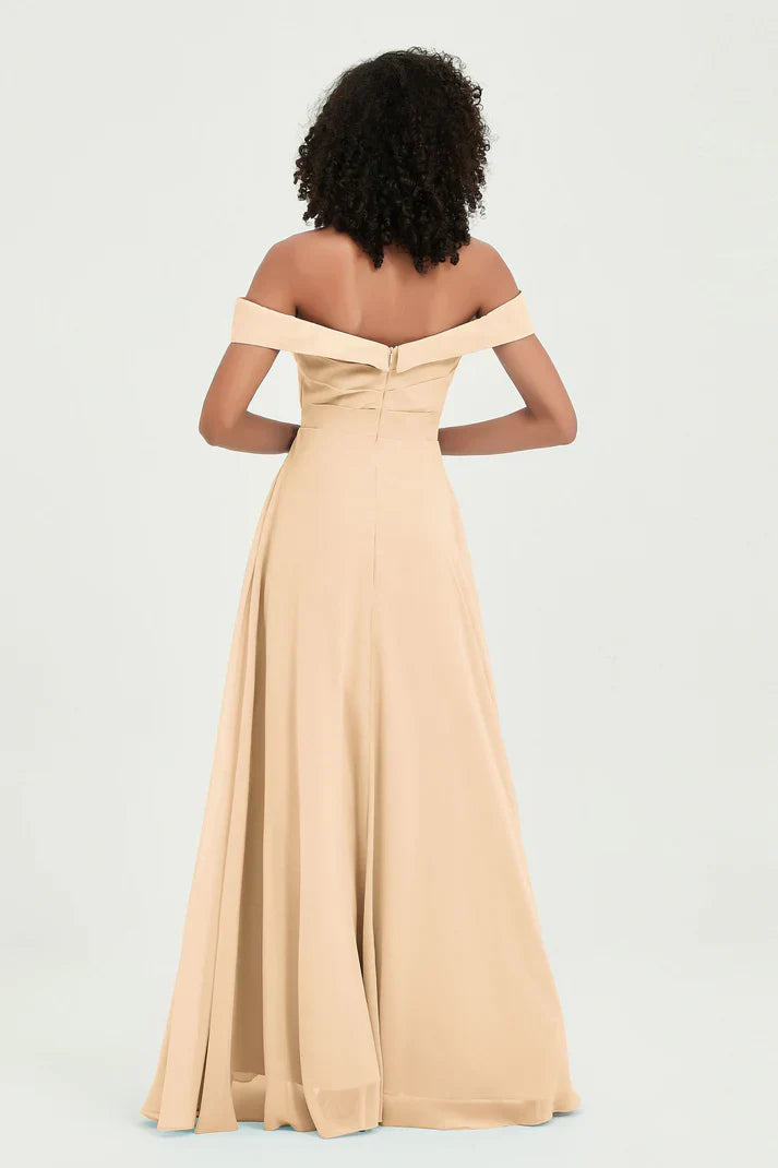 Abito Cerimonia Donna Spalle Scoperte Elegante