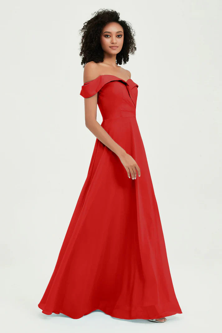 Abito Cerimonia Donna Spalle Scoperte Elegante