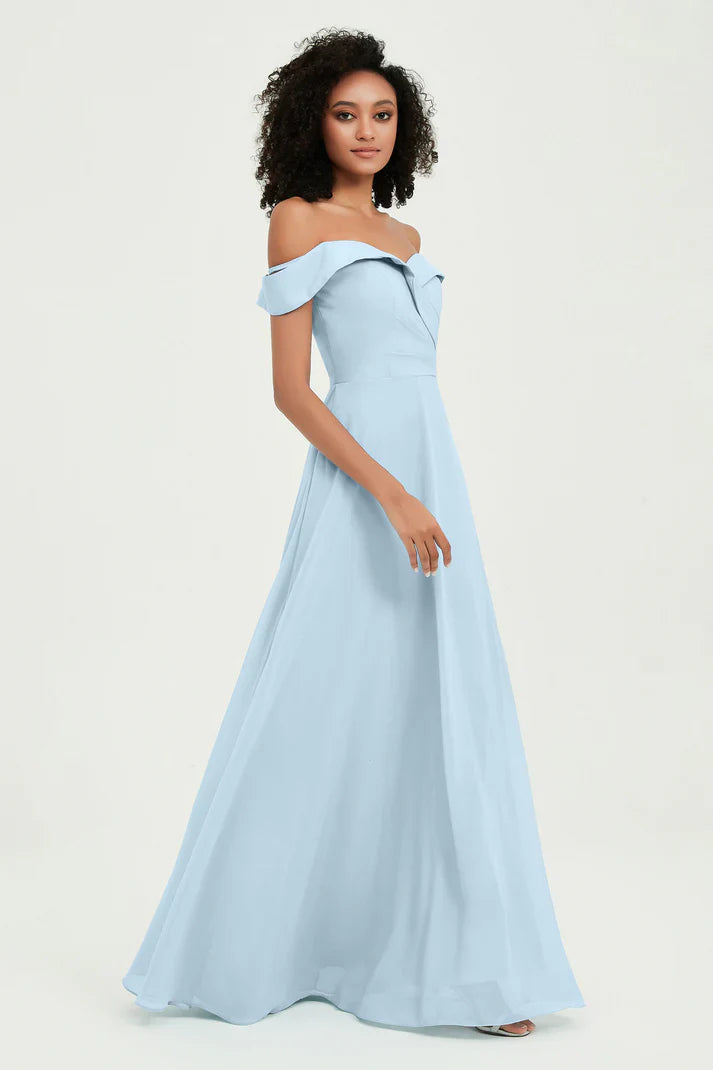 Abito Cerimonia Donna Spalle Scoperte Elegante