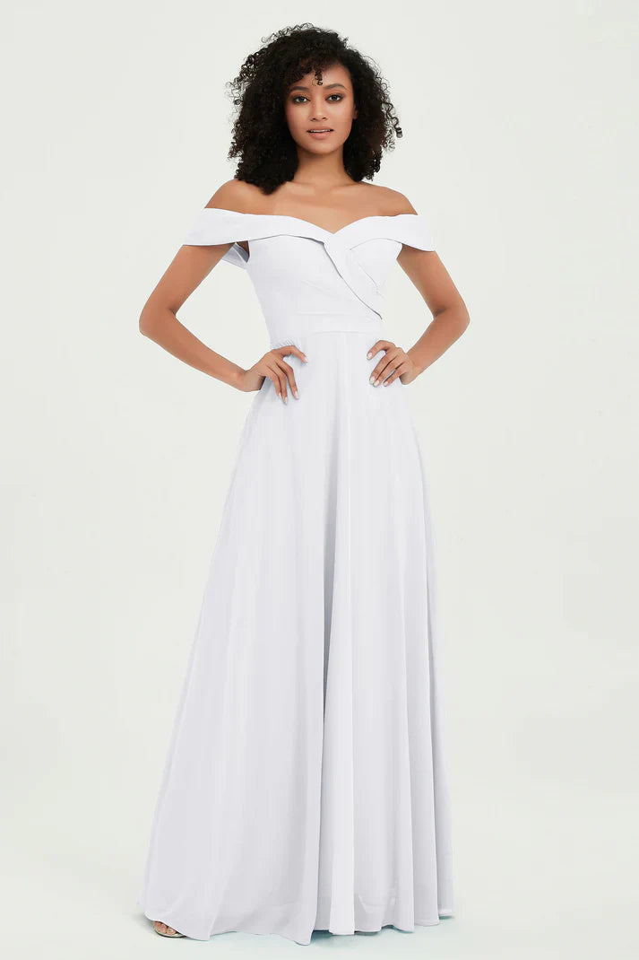 Abito Cerimonia Donna Spalle Scoperte Elegante