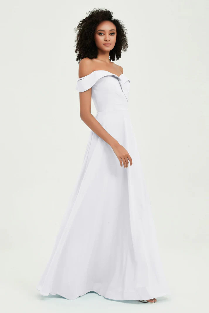 Abito Cerimonia Donna Spalle Scoperte Elegante