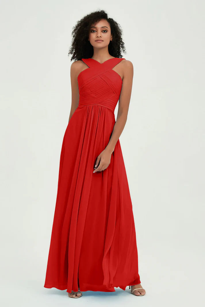 Abito Cerimonia Donna Elegante Vestibilità Classica