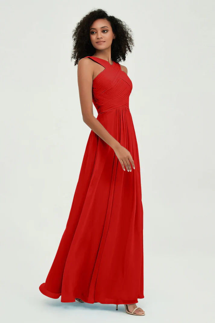 Abito Cerimonia Donna Elegante Vestibilità Classica