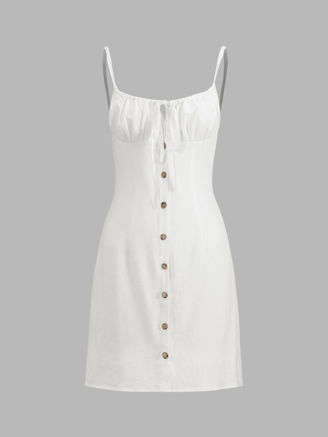 Abito Mini Donna Lino Cotone Elegante