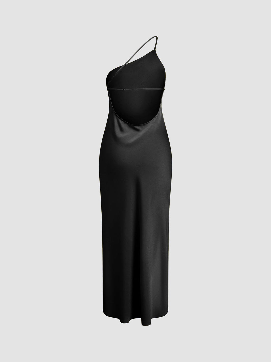 Abito Lungo Donna Schiena Scoperta Spacco Elegante