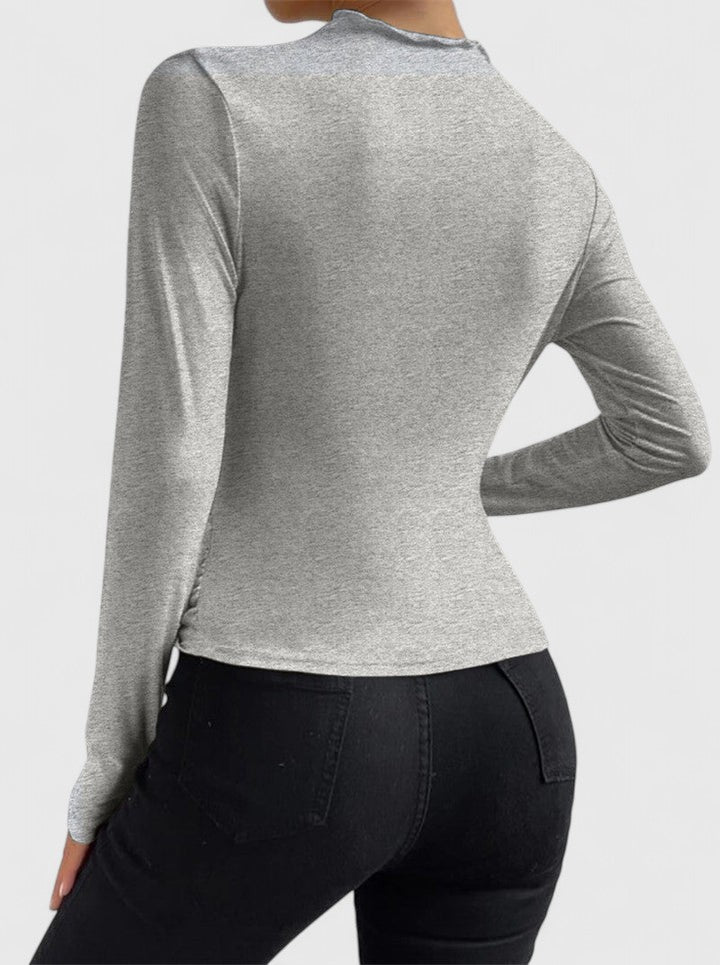 Camicetta Donna Elasticizzata Casual Morbido