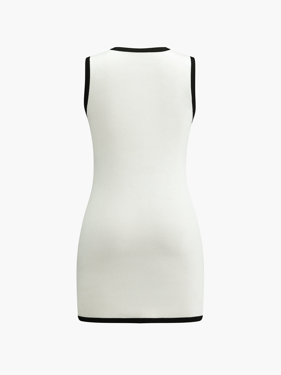 Abito Mini Donna Senza Maniche Elegante