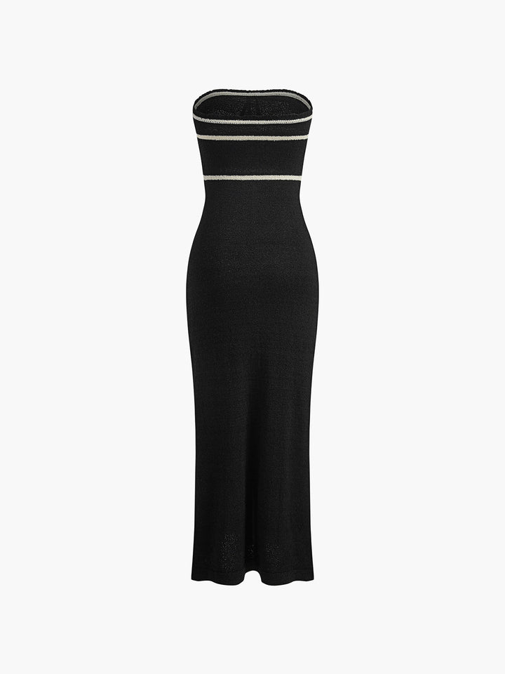 Abito Tubino Donna in Bouclé Vestibilità Midi Elegante