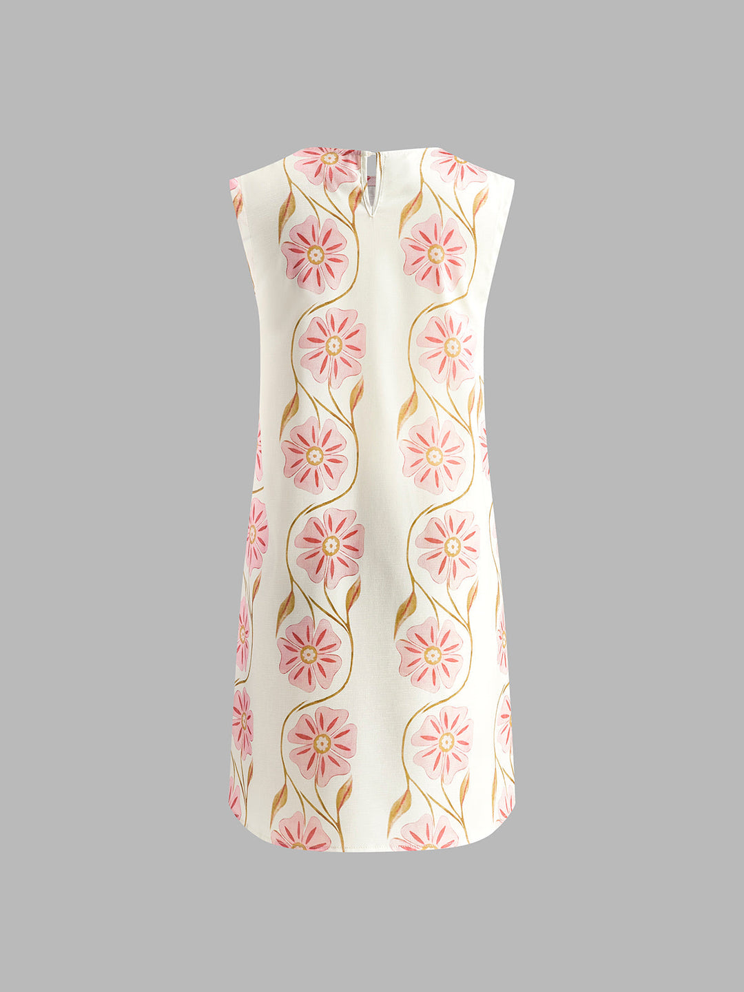 Abito Mini Donna Floreale Estivo Elegante