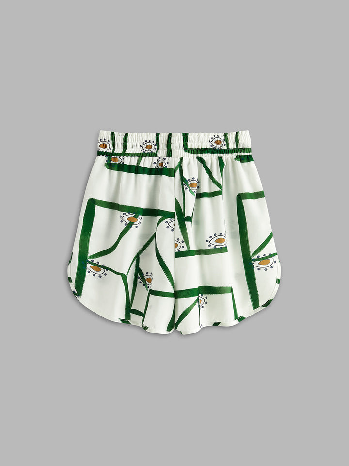 Set Estivo Donna Shorts Fantasia Leggeri
