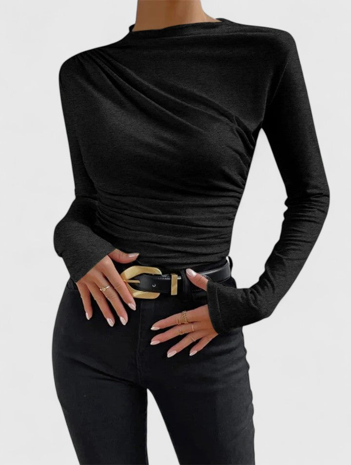 Camicetta Donna Elasticizzata Casual Morbido