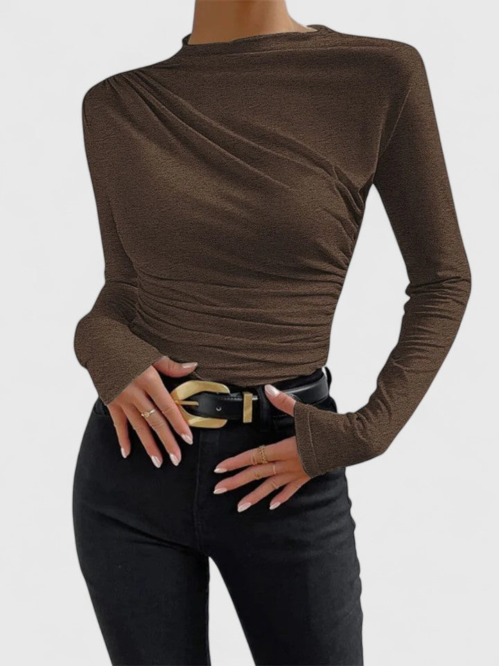Camicetta Donna Elasticizzata Casual Morbido