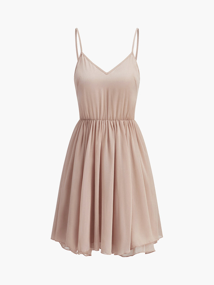 Abito Donna in Chiffon con Mantella Elegante
