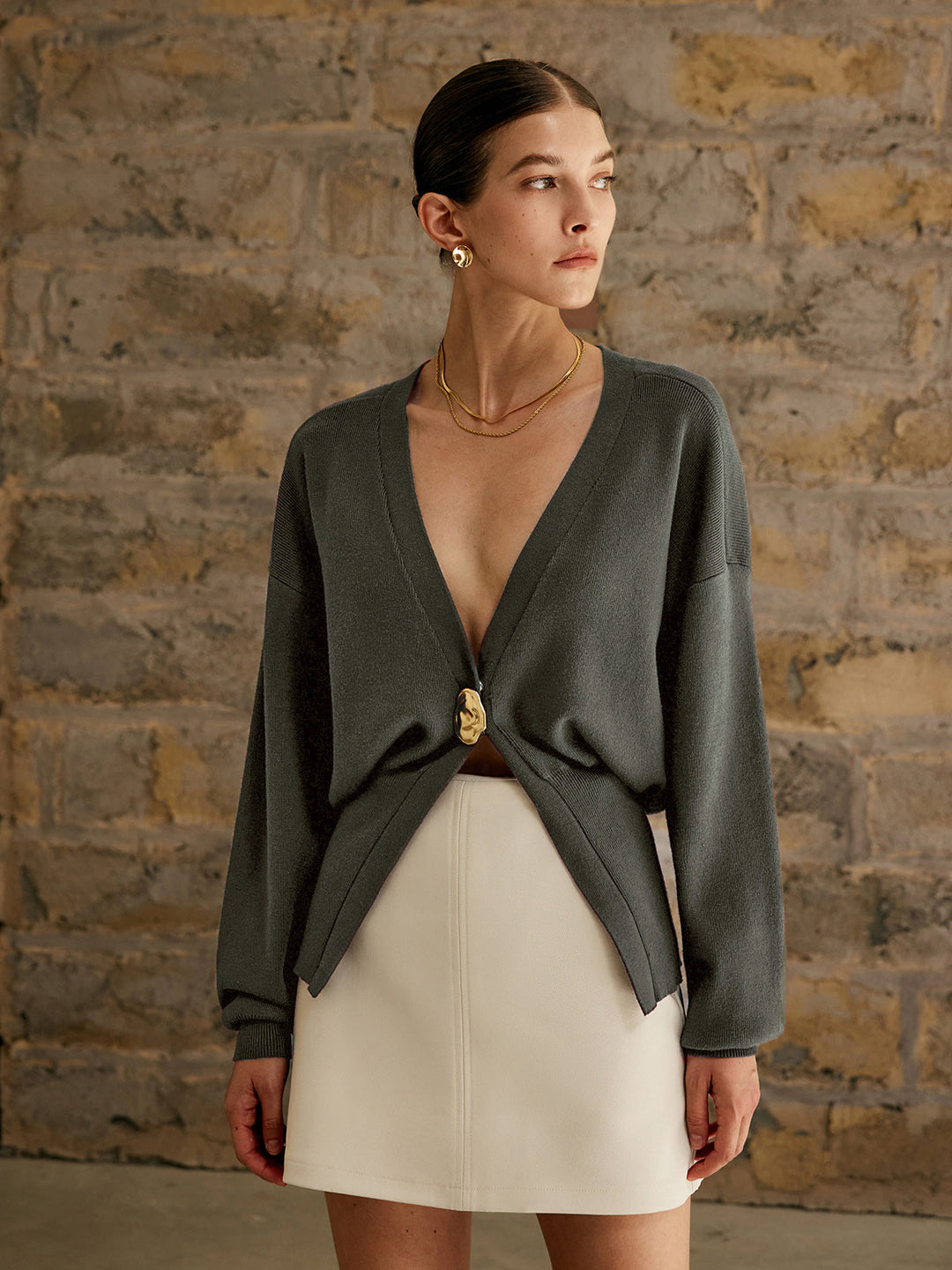 Donna Slim Fit Basic Elegante
