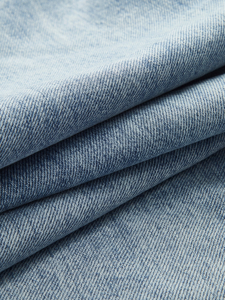Jeans Donna Gamba Larga Vestibilità Elegante