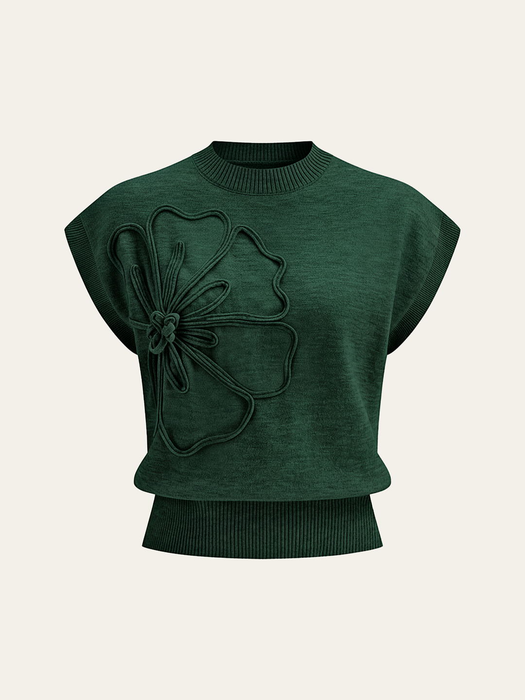 T-shirt Donna Cotone Stampa Floreale Vestibilità Casual
