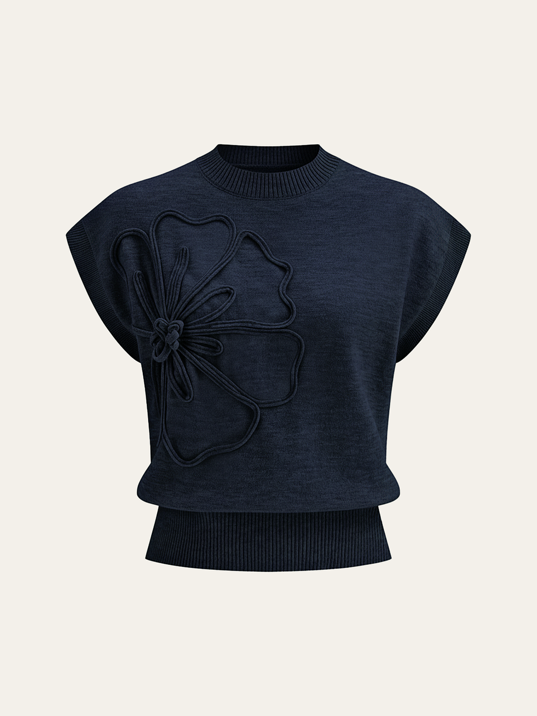 T-shirt Donna Cotone Stampa Floreale Vestibilità Casual