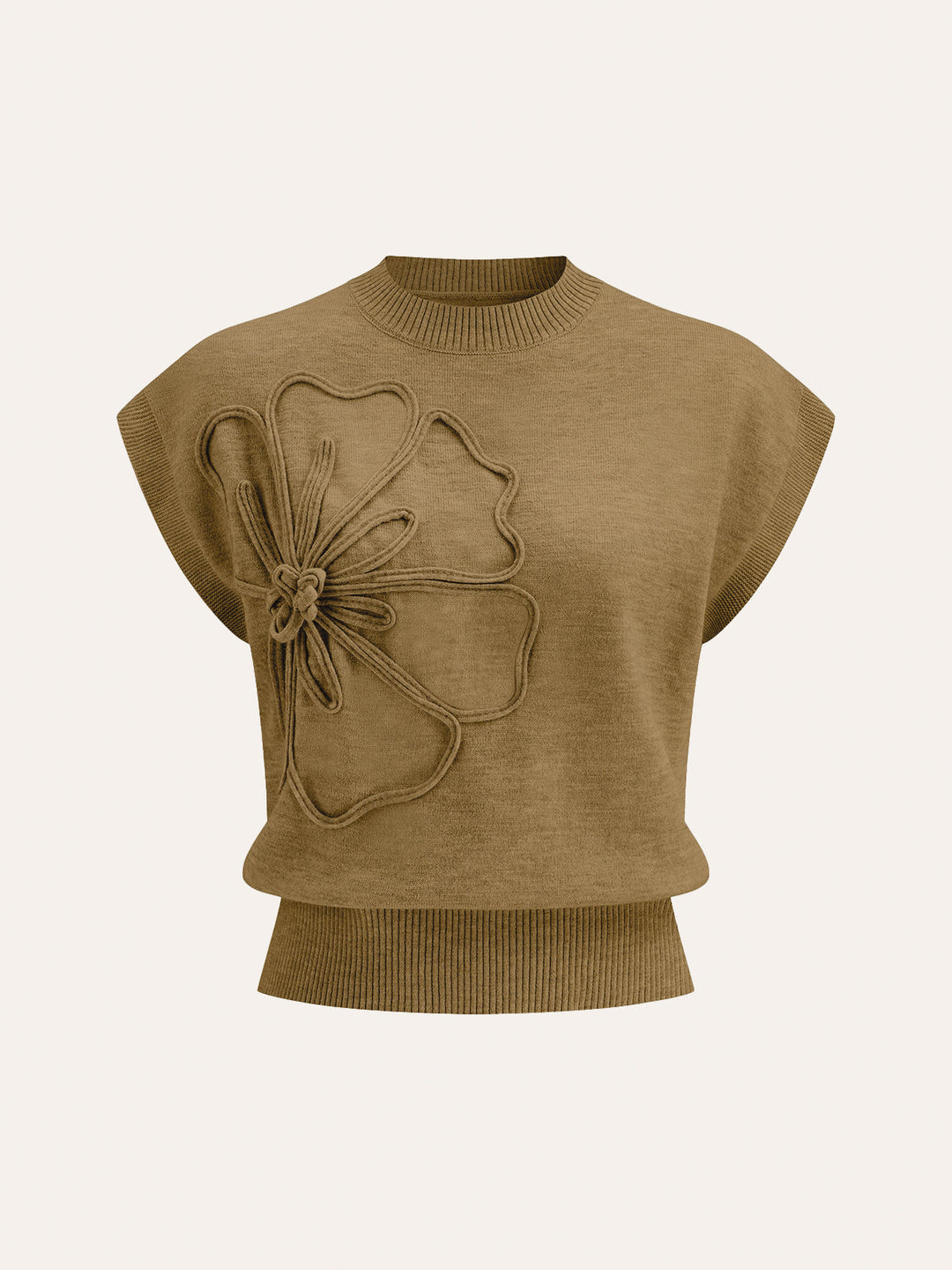 T-shirt Donna Cotone Stampa Floreale Vestibilità Casual