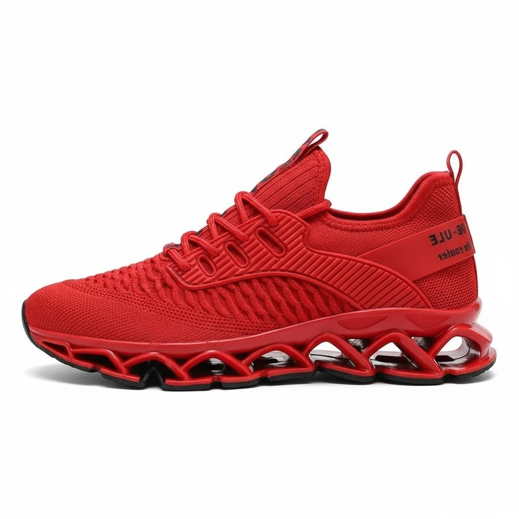 Sneakers Uomo con Rialzo Interno Suola Strutturata Comfort