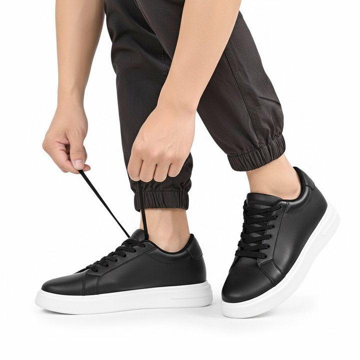 Sneakers Uomo con Rialzo Interno Comfort e Altezza Invisibile