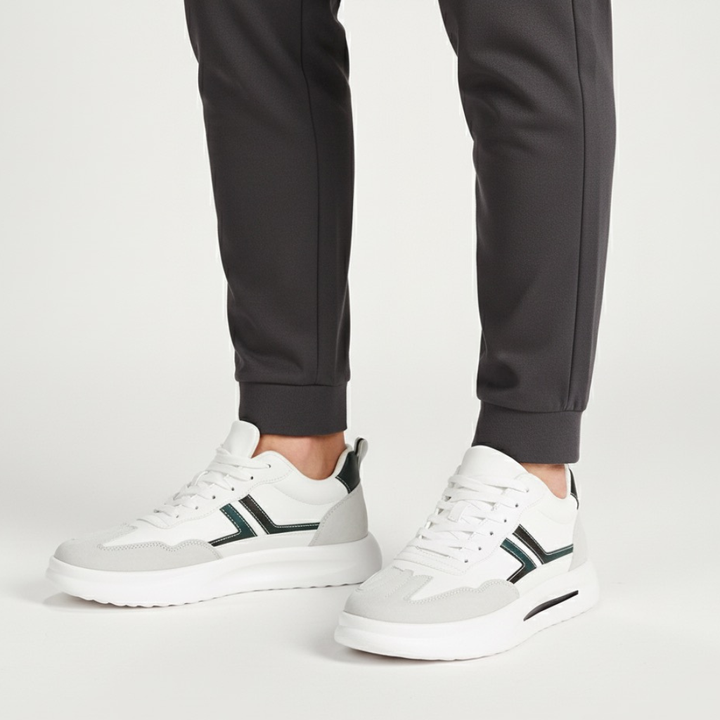 Sneakers Uomo con Rialzo Interno Suola Ammortizzata Comfort