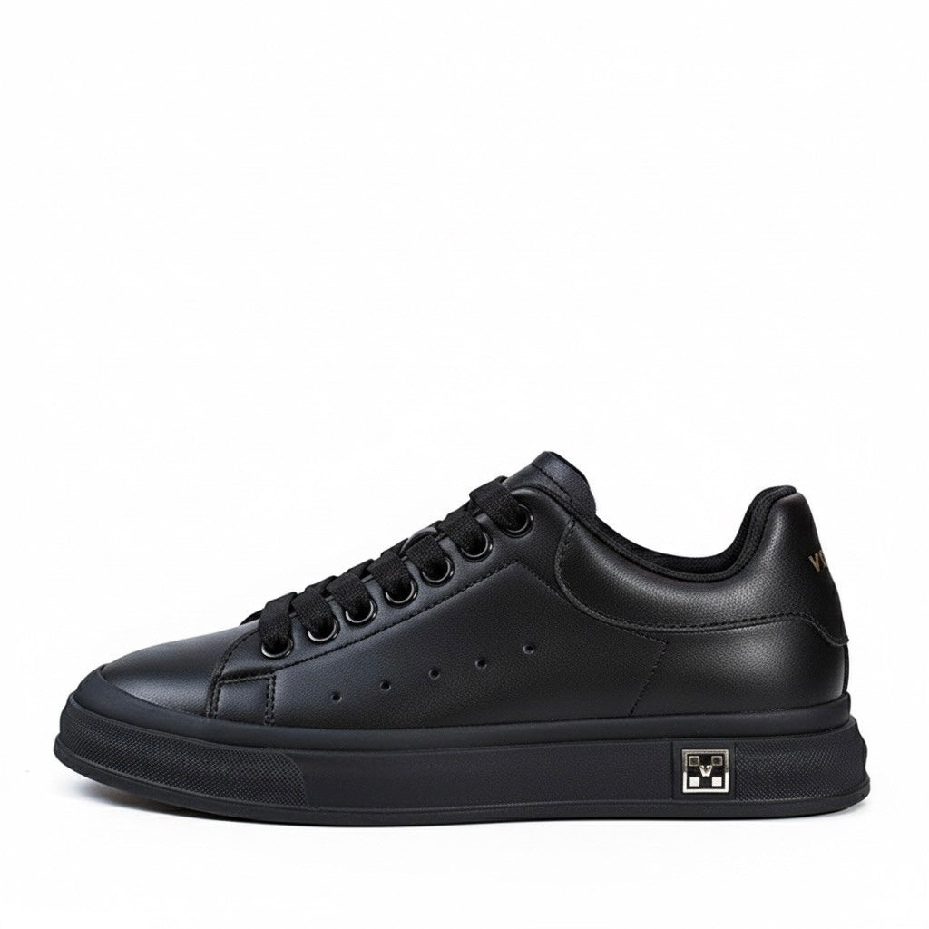 Sneakers Uomo con Rialzo Dettagli a Contrasto Comfort