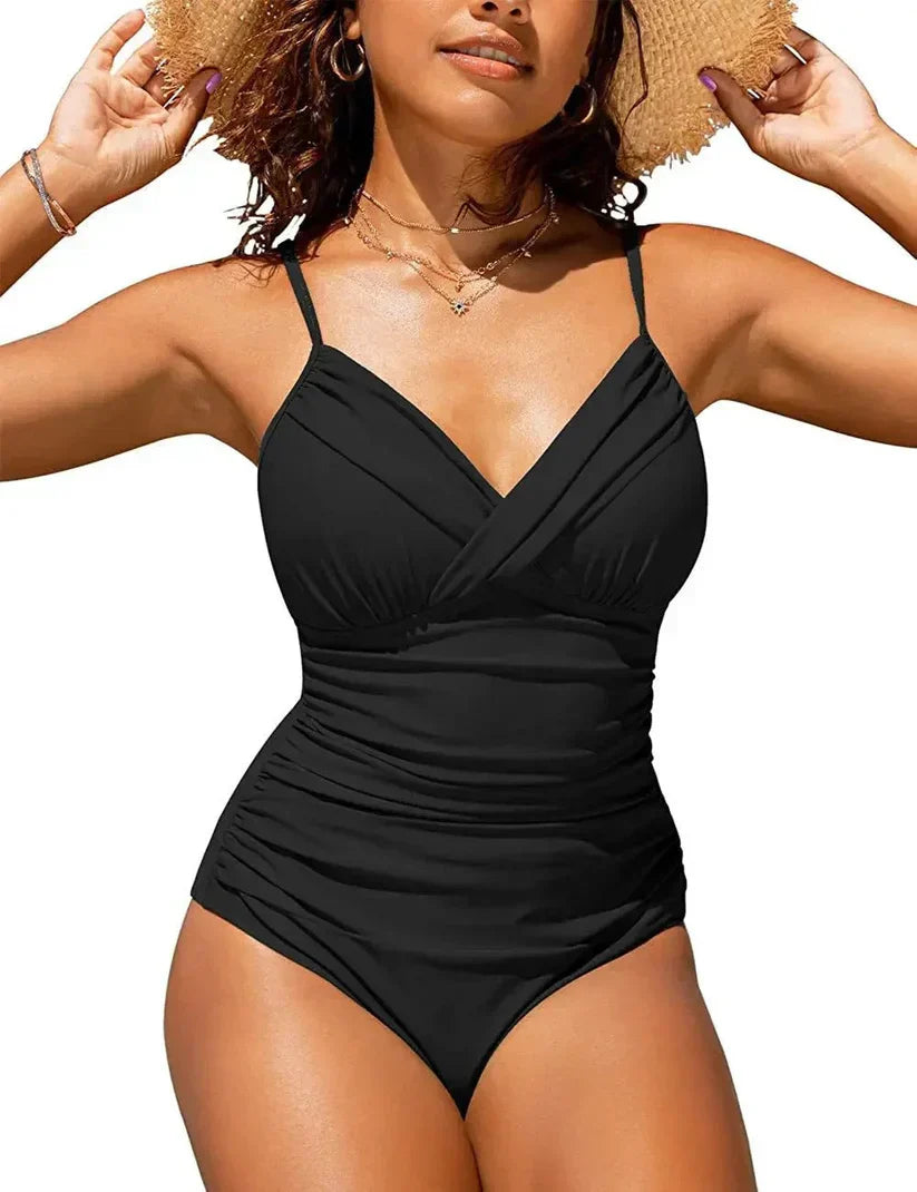 Costume da Bagno Donna Push-Up Scollo a V Estivo - Vesarelli
