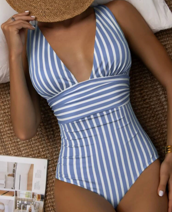 Baila - Costume da bagno - Elegante - Materiale lussuoso - Ideale per l'estate per donna 2