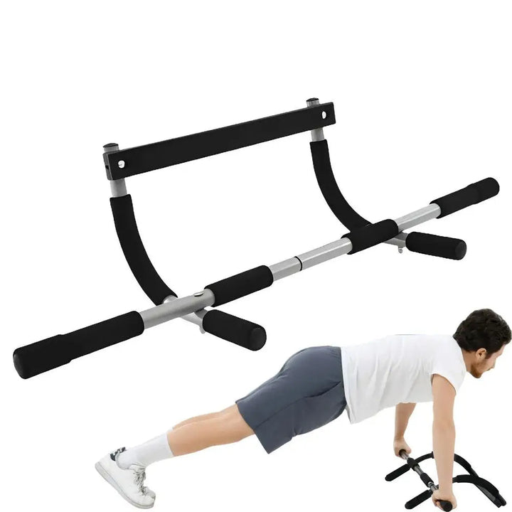 Barra per trazioni da porta per palestra domestica – Allenatore per il corpo da interno per il fitness di tutto il corpo, barra facile da appendere con impugnature in schiuma e design robusto 3