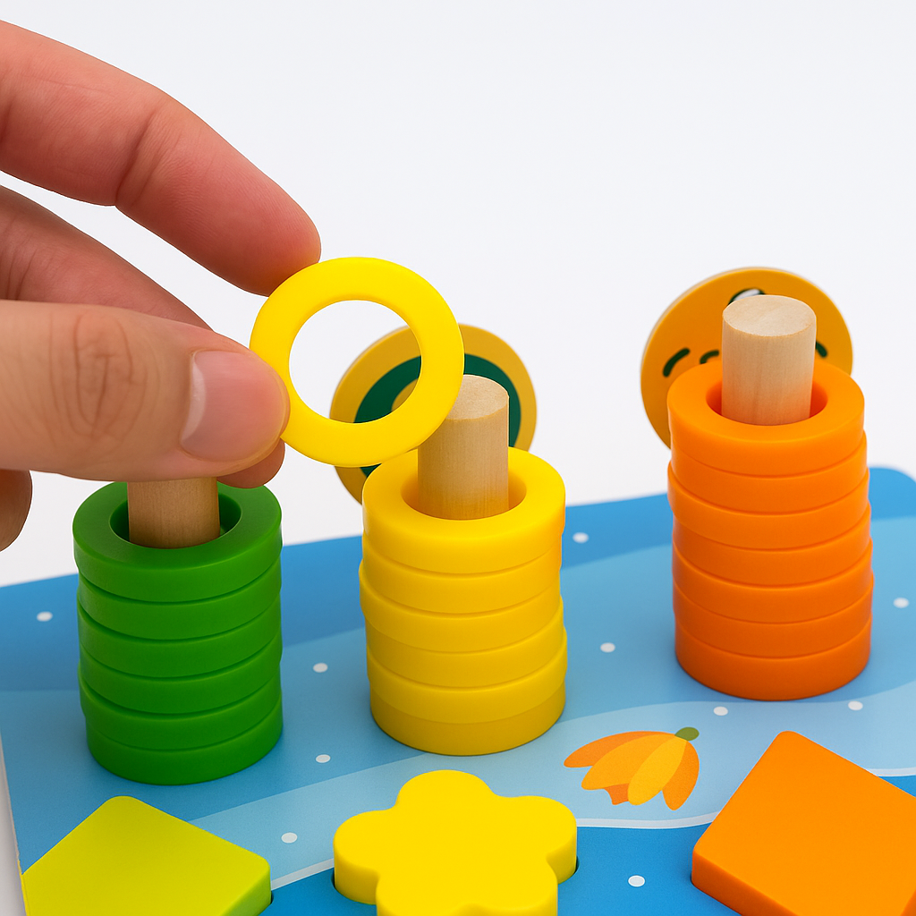 Beechwood Wonders | Giocattolo educativo Montessori per l'apprendimento interattivo 4