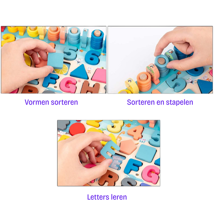 Beechwood Wonders | Giocattolo educativo Montessori per l'apprendimento interattivo 5