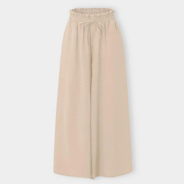 Pantaloni Palazzo Donna Eleganti Taglio Largo