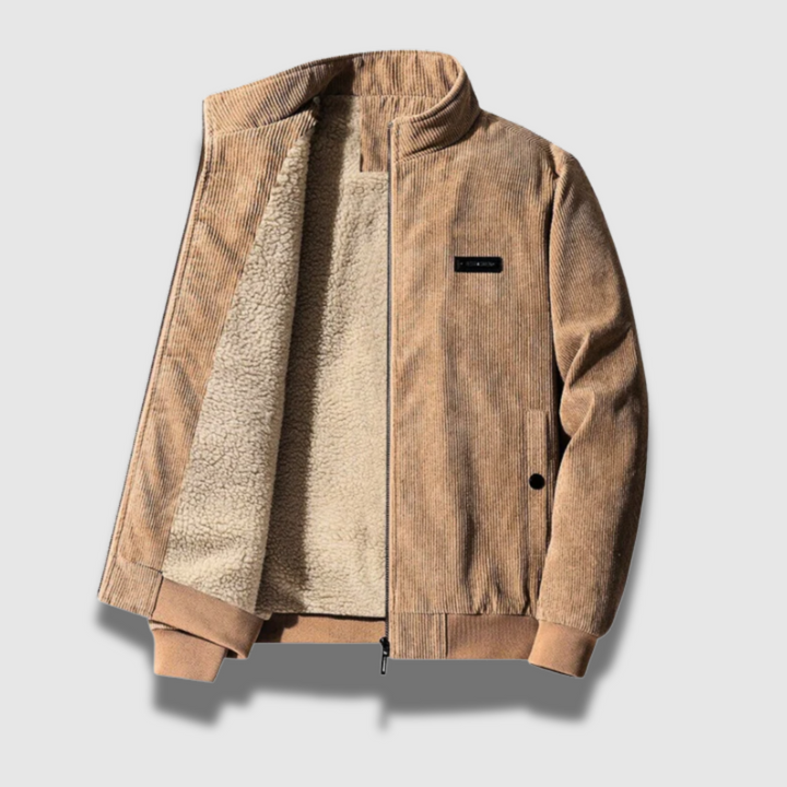 Giacca Invernale Uomo Zip Calda Confortevole Durevole