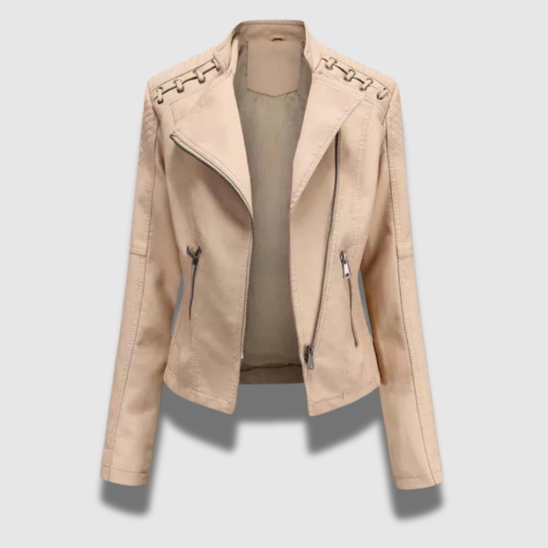 Giacca Donna in Pelle Slim Fit