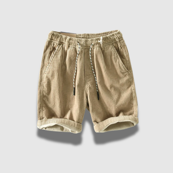 Pantaloncini Uomo in Velluto a Coste Morbidi e Traspiranti - Vesarelli
